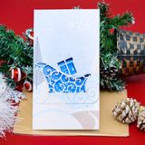  Thiệp Noel tuần lộc, hộp quà 