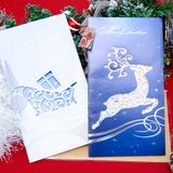  Thiệp Noel tuần lộc, hộp quà 