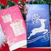 Thiệp Noel tuần lộc, hộp quà