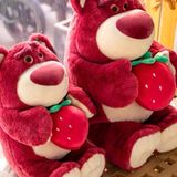  Gấu Dâu Lotso Ôm Dâu Ngồi 