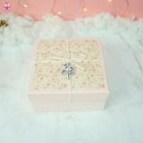  Hộp vuông hoa lá 