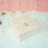  Hộp vuông hoa lá 