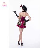  Trang phục hóa trang Halloween nữ váy vũ công nhung 