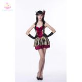  Trang phục hóa trang Halloween nữ váy vũ công nhung 