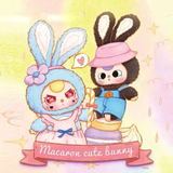  Hộp Mù Gấu Bông Baby Three Macaron Dễ Thương 
