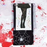  Phụ kiện Halloween vớ dài hình tơ nhện 