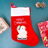  Vớ nhung ông già bóng trang trí Noel 