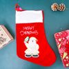 Vớ nhung ông già bóng trang trí Noel