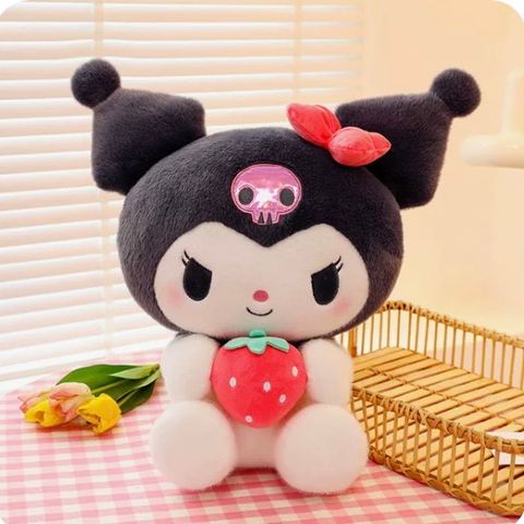  Kuromi Ôm Dâu Hồng 