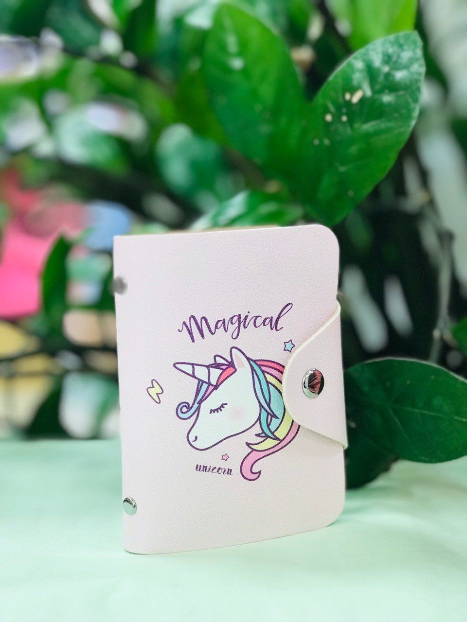  Bóp Card Ngựa Magical Màu Hồng 