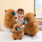  Thú Bông Capybara Chảy Nước Mũi Chậm Màu Nâu - Chipchipshop 