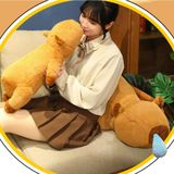  Thú Bông Capybara Chảy Nước Mũi Xanh Dáng Nằm Size 55cm - Chipchipshop 