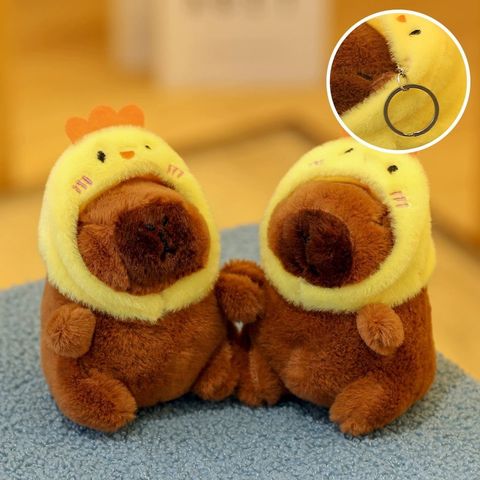  Móc Khóa Capybara Đội Nón Thú Mẫu Mới - Chipchipshop 