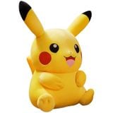  Thú Bông Pikachu Vàng Ngồi  Miệng Cười Size 70cm - Chipchipshop 