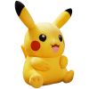  Thú Bông Pikachu Vàng Ngồi  Miệng Cười Size 70cm - Chipchipshop 