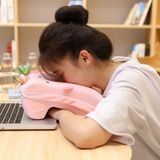  Gối Ngủ Văn Phòng Ngựa Unicorn Màu Hồng Size 25x30cm - Chipchipshop 