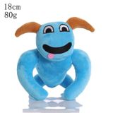  Thú Bông PanPan Quái Vật Sừng Vàng, Le Lưỡi Màu Xanh Biển Size 25cm - Chipchipshop 