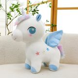  Thú Bông Ngựa Unicorn Cánh Xanh Size 60cm - Chipchipshop 
