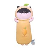  Gối Ôm Chó Xám Nằm Áo Lemon Vàng Size 50cm - Chipchipshop 