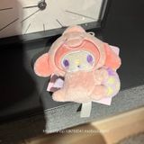  Móc Khóa Thú Bông Melody Hồng Ôm Trái Banh  Size 10cm - Chipchipshop 