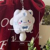  Móc Khóa Thú Bông Cinnamon Trắng Size 14cm - Chipchipshop 