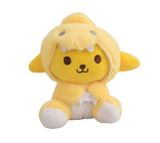  Móc Khóa Thú Bông Sanrio Ngồi Tai Dài Màu Vàng Size 14cm - Chipchipshop 