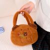  Túi Đeo Vai,Xách Tay Capybara Cầm Cành Hoa Hồng Size 25x17cm - Chipchipshop 