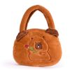  Túi Đeo Vai,Xách Tay Capybara Cầm Cành Hoa Hồng Size 25x17cm - Chipchipshop 