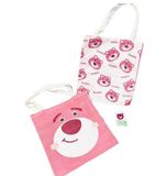  Túi Tote Gấu Dâu 2 Mặt Vải Bố - Chipchipshop 