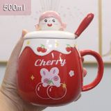  Ly Sứ Bé Gái Cherry Màu Đỏ (056) - Chipchipshop 