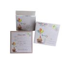  Thiệp Mời Sinh Nhật  Vuông Bánh Birthday - Chipchipshop 
