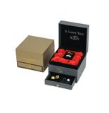  Hộp Đựng Trang Sức Bông Hồng 2 Lớp Màu Xám - Chipchipshop 