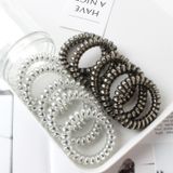  Set 4 Cột Tóc Lò Xo Nhiều Màu Bóng  - Chipchipshop 