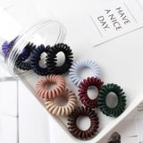  Set Cột Tóc Lò Xo Nhiều Màu Trơn - Chipchipshop 
