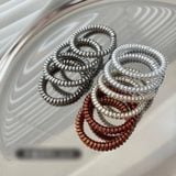  Set 4 Cột Tóc Lò Xo Nhiều Màu Bóng  - Chipchipshop 