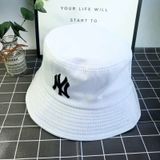  Nón Thời Trang Rộng Vành NY Màu Trắng - Chipchipshop 