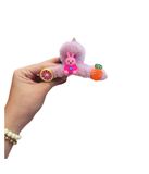  Gắp Tóc Lông Thỏ Trái Cây Màu Hồng - Chipchipshop 