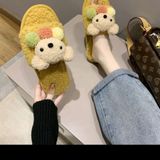  Dép Lông Gấu Xoăn Đi Trong Nhà - Chipchipshop 