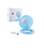  Quạt Mini Cầm Tay Không Dây Mẫu Hoa Cúc Ngọt Ngào - Chipchipshop 