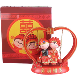  Tượng Dâu Rể Tim  Ngồi Đu Quay - Chipchipshop 