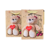  Túi Giấy Gấu Teddy Ôm Tim Love Size 18x24x8,5cm  - Chipchipshop 