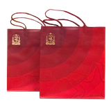  Túi Giấy Màu Đỏ Rượu  KGC Size 20x18x10cm - Chipchipshop 