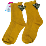  Vớ Thun Ong Đính Đá Màu Vàng - Chipchipshop 