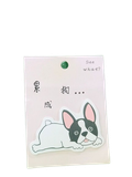  Note Chó Pug Dáng Nằm - Chipchipshop 