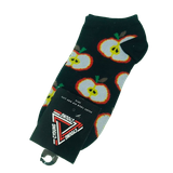  Vớ Cotton Trái Táo Màu Đen - Chipchipshop 