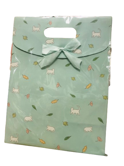  Túi Giấy Dán Mèo Lá Size 37x28x15cm - Chipchipshop 