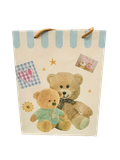  Túi Giấy Quai Xách 2 Gấu Teddy Ngồi Size 28x21x10cm - Chipchipshop 