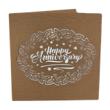  Thiệp Happy Anniversary Vàng - Chipchipshop 