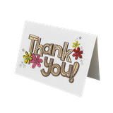  Thiệp ThankYou 4 Bông Hoa - Chipchipshop 