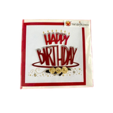  Thiệp Happy Birthday 3 Hoa Hồng - Chipchipshop 